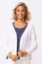 Escape by Habitat Cotton Cardigan Tee in  White