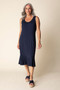 Habitat Eyelt Bloom Tank Dress in Midnight