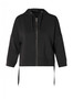 Yest Scuba Zip Up Hoodie Jacket in Merlot