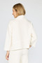 Olivia by Habitat Scuba Fabric Cowl in Winter White