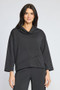 Olivia by Habitat Scuba Fabric Cowl in Black