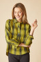 Habitat Pullover Plaid Shirt in Sprout