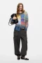 Desigual Boucle Texture Crop Sweater