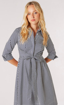 Apricot UK  Fit and Flair Shirtwaist Dress