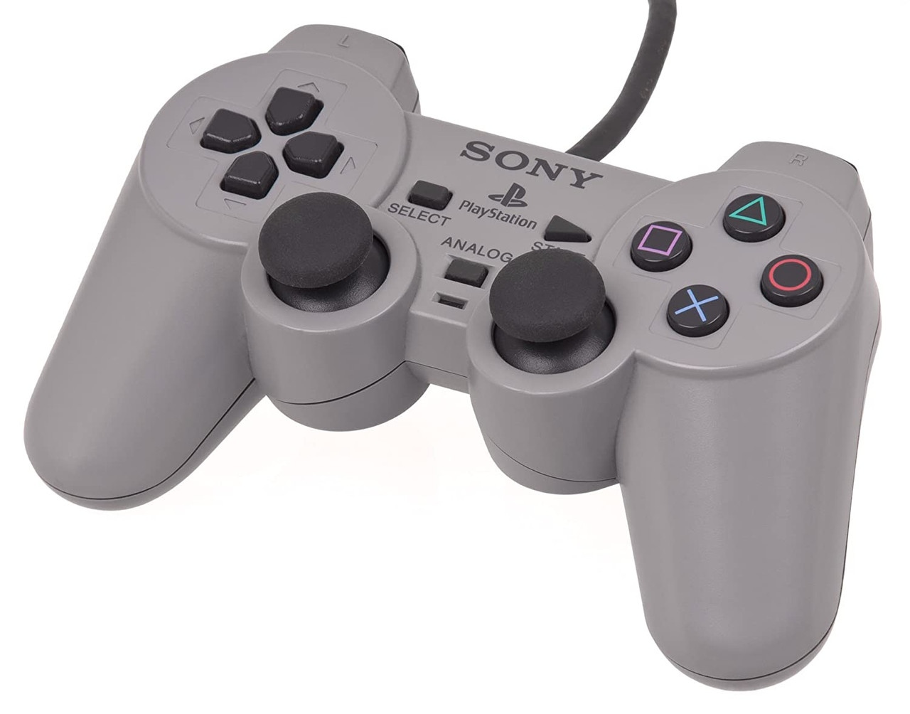 PS1 Dual Shock Controller - Official Sony Brand - Gaming Restored