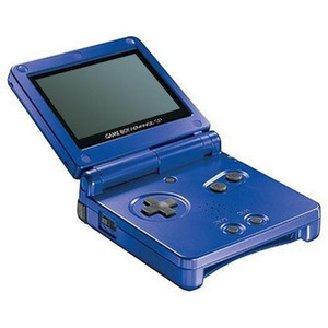 GameBoy Advance SP Console with Wall Charger - Cobalt Blue Model #001