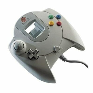 Gray Dreamcast Controller - Official Sega Brand