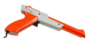 Orange NES Zapper Light Gun - Official Nintendo Brand
