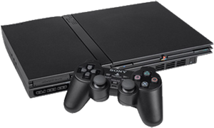 PS2 Slim Console & Controller Bundle - Black