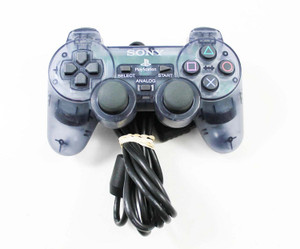 PS2 Smoke Gray Controller - Official Sony Brand