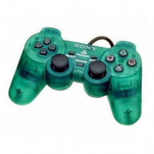 PS2 Emerald Controller - Official Sony Brand