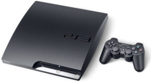PS3 Slim 160 GB Console & Controller Bundle