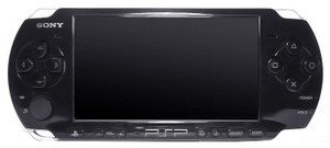 Black PSP 3000 with Wall Charger
