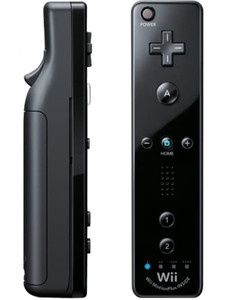 Black Nintendo Wii Remote Plus - Official Nintendo Brand