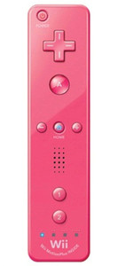Pink Nintendo Wii Remote Plus - Official Nintendo Brand