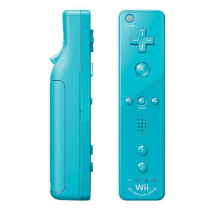 Blue Nintendo Wii Remote Plus - Official Nintendo Brand