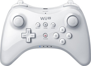 White Wii U Pro Controller - Official Nintendo Brand
