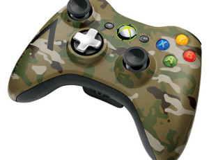 Xbox 360 Camouflage Wireless Controller - Official Microsoft Brand