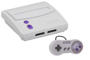 Compact Super Nintendo Console and Controller Bundle