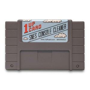1UP SNES Console Cleaner Cartridge