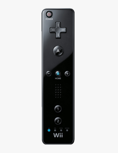 Black Wii Remote Controller - Official Nintendo Brand