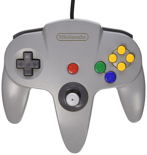 Gray N64 Controller - Official Nintendo Brand