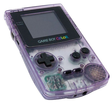 GameBoy Color Console - Atomic Purple - Gaming Restored