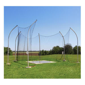 Gill High School Steel Discus Cage 6 Pole
