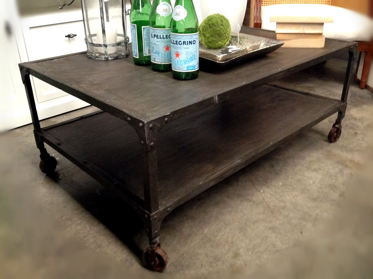 Foundry Industrial Coffee Table  INDUSTRIAL RUSTIC Style, TABLES, TABLES Coffee Tables, LIVING Room, LIVING Coffee & Side Tables