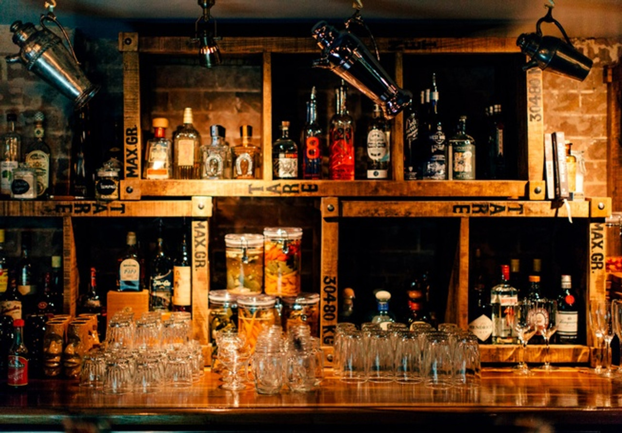 Canalside Interiors' furniture at Parke Davis
Image C/- broadsheet.com.au/sydney/nightlife/article/prescription-parke-davis