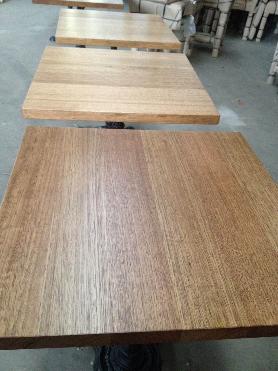 Cafe Table Tops CUSTOM MADE to your size Stained Tasmanian Oak CAFE FURNITURE, CAFE FURNITURE Table Tops & Tables