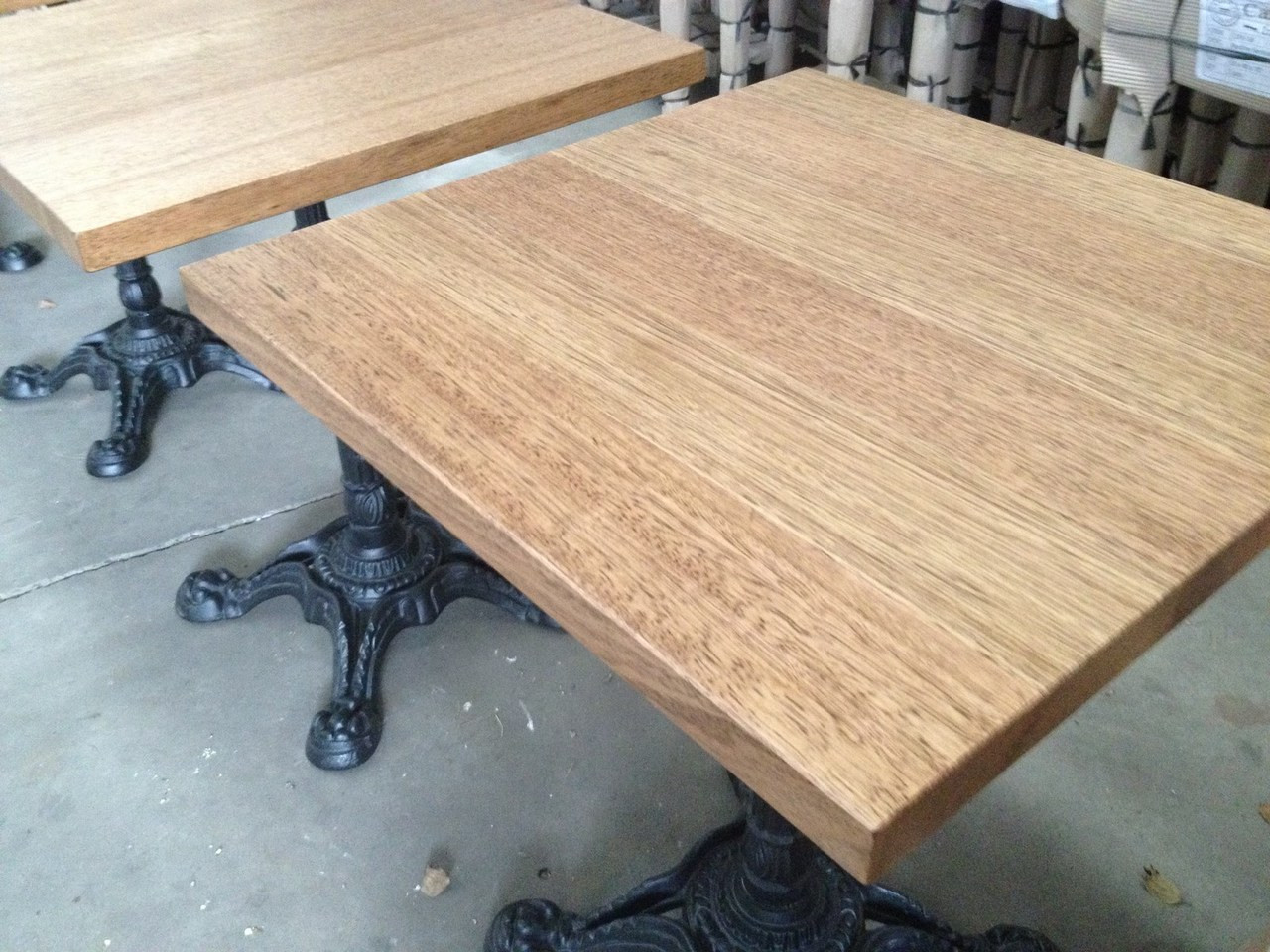 Cafe Table Tops CUSTOM MADE to your size Stained Tasmanian Oak CAFE FURNITURE, CAFE FURNITURE Table Tops & Tables
