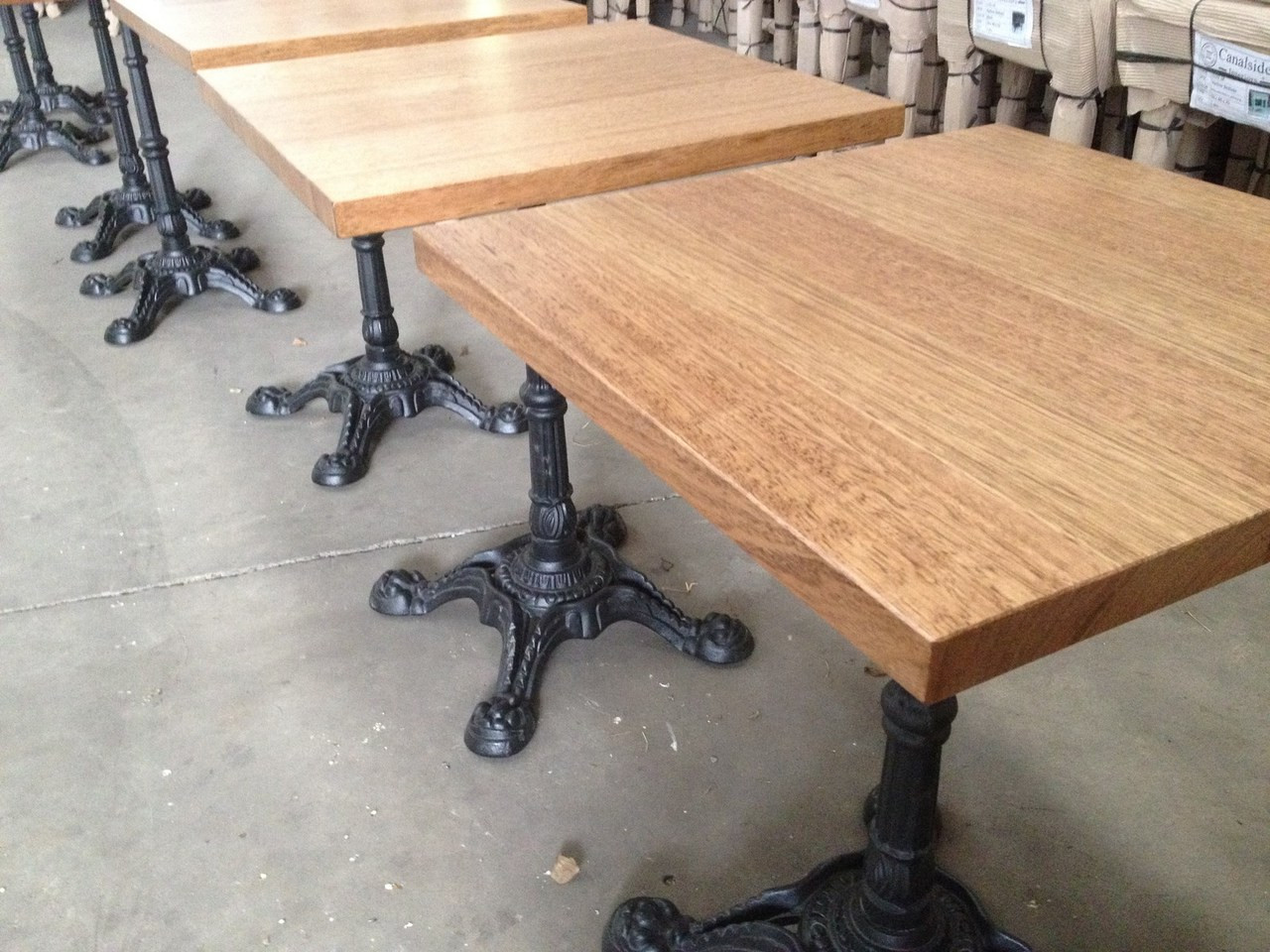 Cafe Table Tops CUSTOM MADE to your size Stained Tasmanian Oak CAFE FURNITURE, CAFE FURNITURE Table Tops & Tables