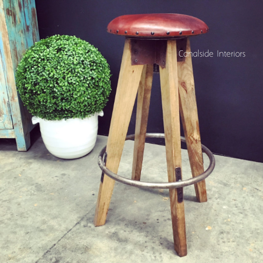 Mill Industrial Stool  INDUSTRIAL RUSTIC Style, CHAIRS, CAFE FURNITURE, CHAIRS Stools, CAFE FURNITURE Stools & Chairs