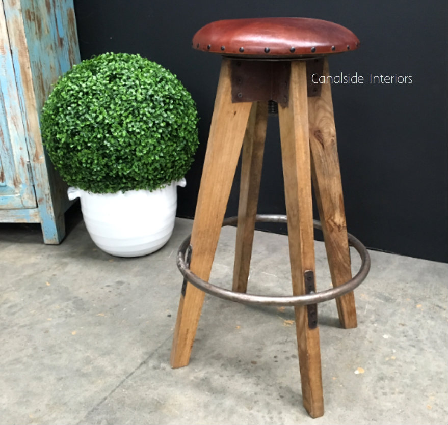 Mill Industrial Stool  INDUSTRIAL RUSTIC Style, CHAIRS, CAFE FURNITURE, CHAIRS Stools, CAFE FURNITURE Stools & Chairs