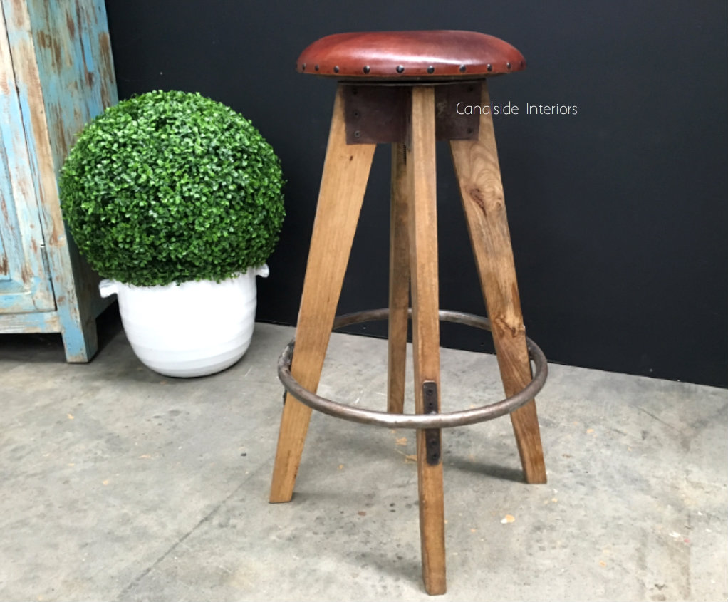 Mill Industrial Stool  INDUSTRIAL RUSTIC Style, CHAIRS, CAFE FURNITURE, CHAIRS Stools, CAFE FURNITURE Stools & Chairs