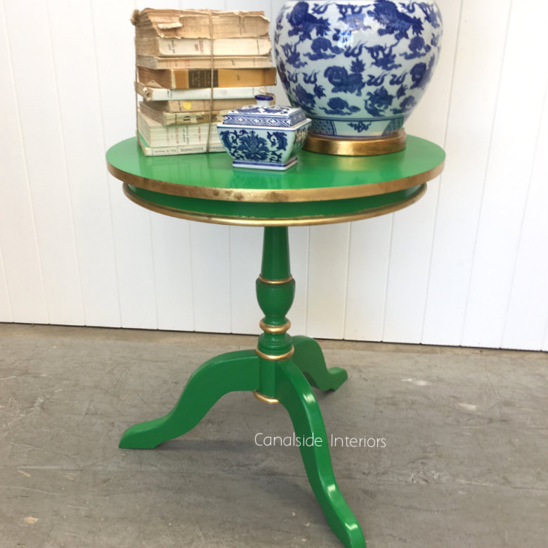 Candy Crushed Side Table Green  FRENCH  FURNITURE, TABLES, HAMPTONS Style, PLANTATION Style, TABLES Side Tables, LIVING Room, LIVING Coffee & Side Tables