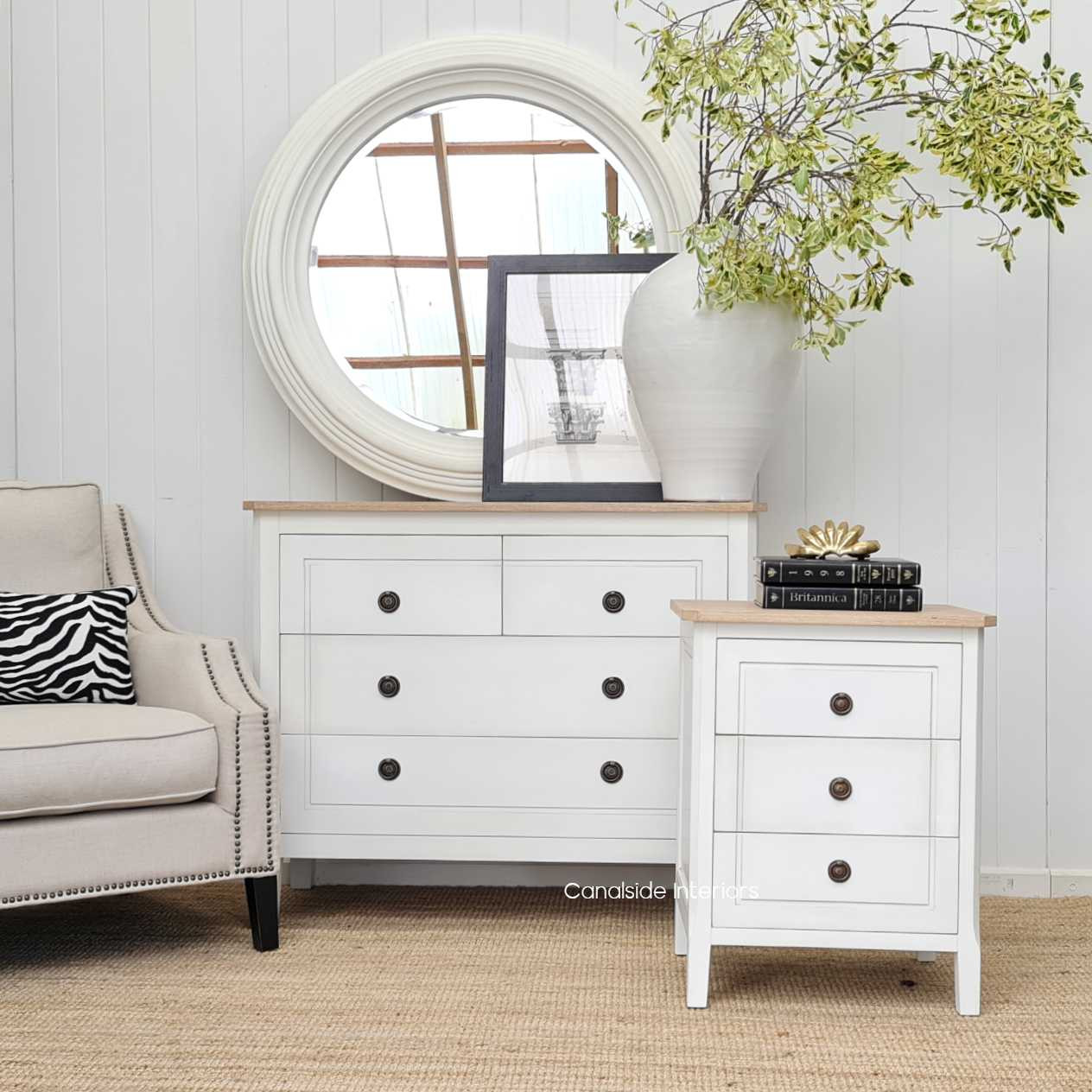 Beckett Chest of Drawers Distressed White Limewash Top  BEDROOM, HAMPTONS Style, PLANTATION Style, BEDROOM Chests & Commodes, TABLES Sideboards & Buffets, STORAGE, STORAGE Sideboards & Buffets