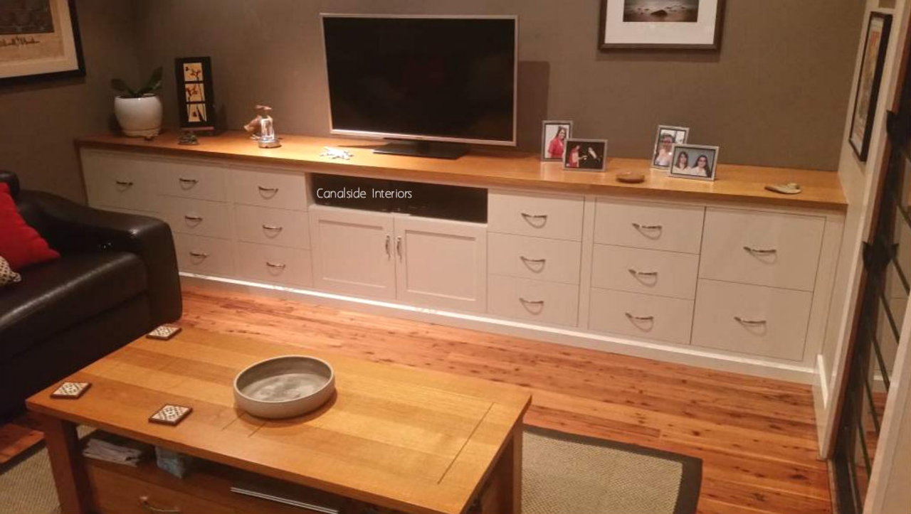 Custom TV Entertainment Unit VI Custom Made Wall Units