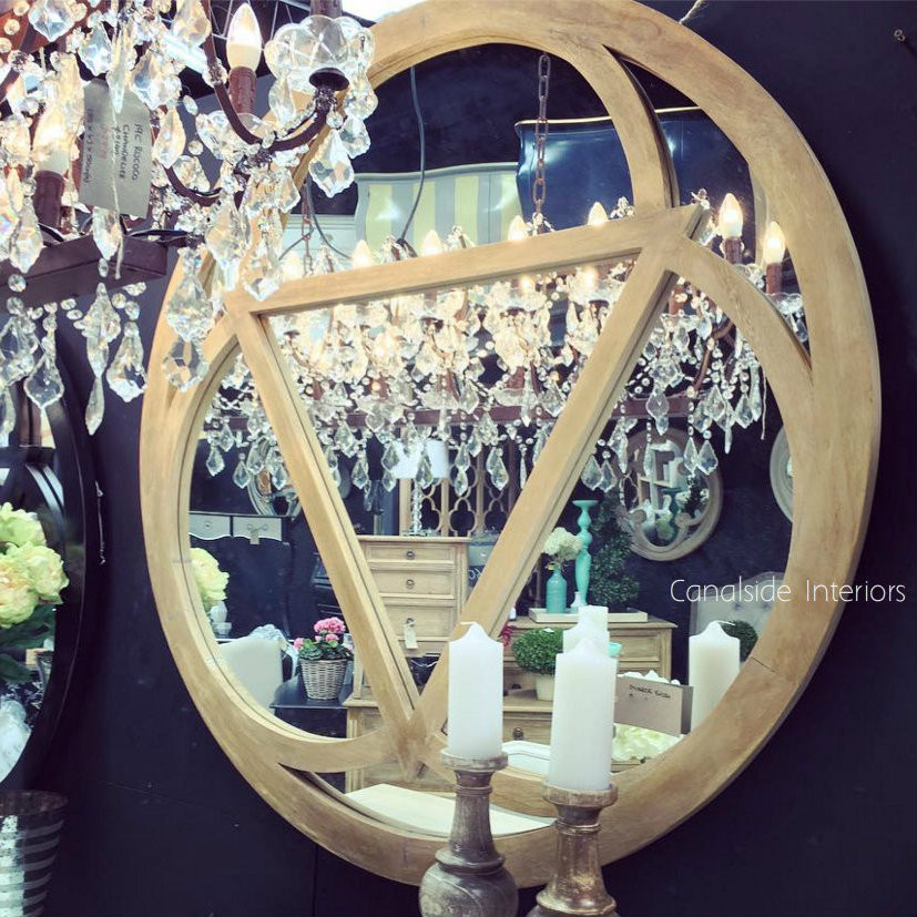 Evora Mirror Limewash 90cm  FRENCH  FURNITURE, HAMPTONS Style, PLANTATION Style, MIRRORS