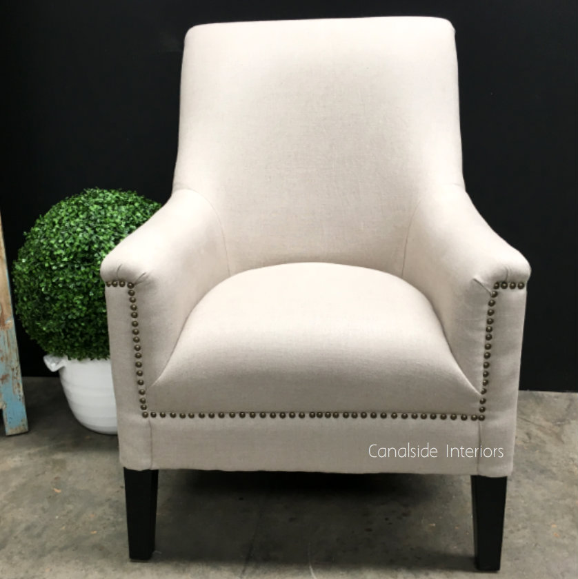 Specter Occasional Armchair with stud detailing