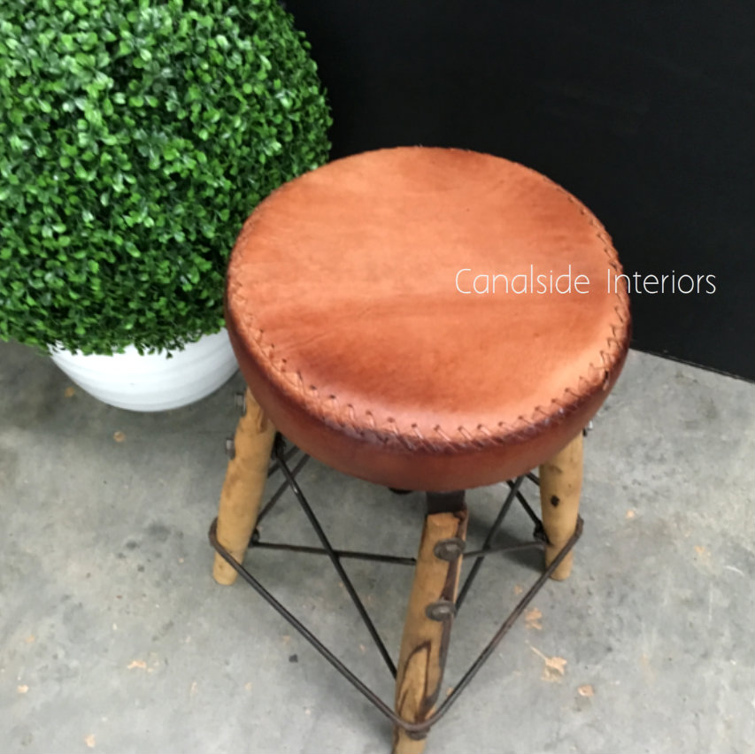 Crutch Adjustable Stool  INDUSTRIAL RUSTIC Style, CHAIRS, CAFE FURNITURE, CHAIRS Stools, CAFE FURNITURE Stools & Chairs