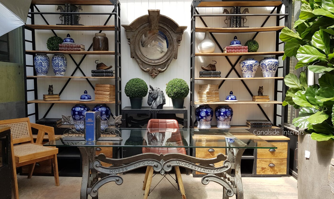 Shipyard 4 Drawer Industrial Shelving Unit  INDUSTRIAL RUSTIC Style, CAFE FURNITURE, LIVING Room, LIVING Cupboards & Bookcases, CAFE FURNITURE Storage, STORAGE, STORAGE Bookshelves & Cupboards