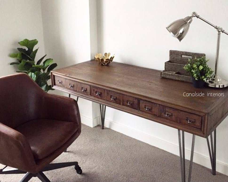 Apothecary Desk  INDUSTRIAL RUSTIC Style, TABLES, STORAGE Consoles & Desks, PLANTATION STYLE