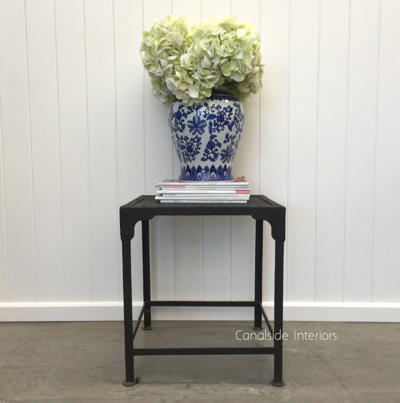 Foundry Side Table Industrial Large  INDUSTRIAL RUSTIC Style, CAFE FURNITURE, TABLES, TABLES Side Tables, LIVING Room, LIVING Coffee & Side Tables, CAFE FURNITURE Table Tops & Tables, CAFE FURNITURE Stools & Chairs