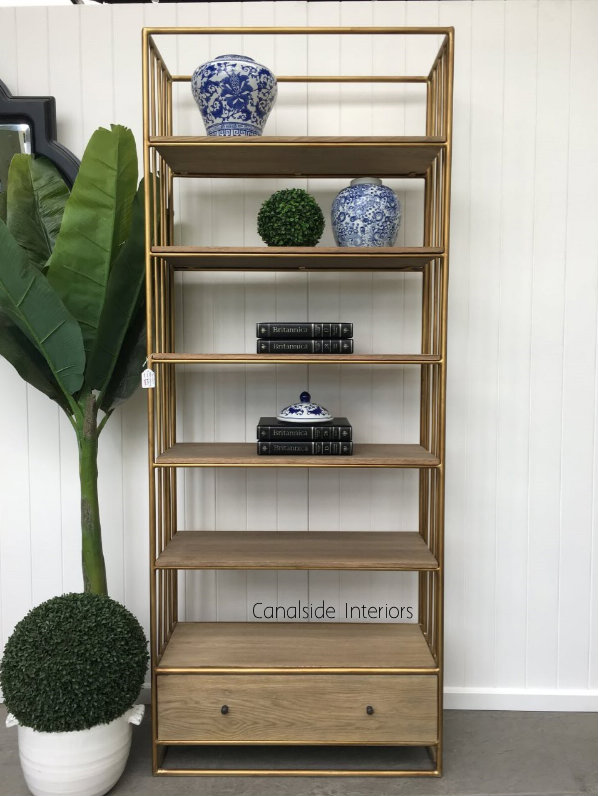 Sinclair Open Shelving Unit Bookshelf