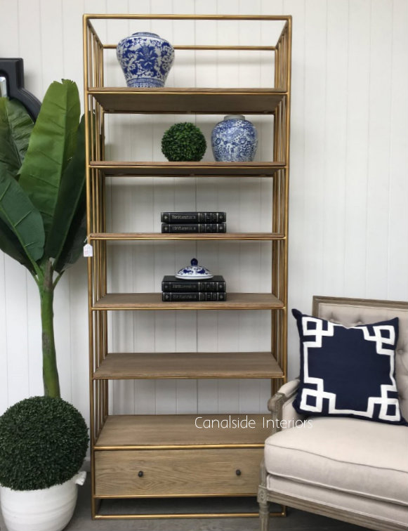 Sinclair Open Shelving Unit Bookshelf