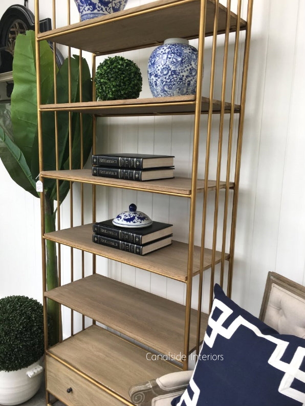 Sinclair Open Shelving Unit Bookshelf