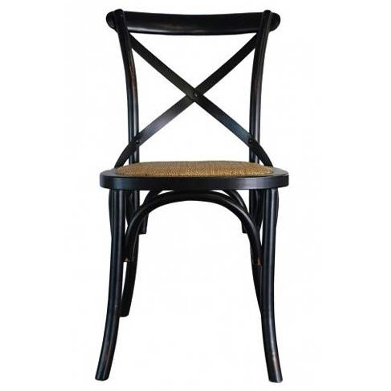 Perfect for a relaxed dining atmosphere, the Cross Back Chair from Canalside Interiors pairs beautifully with rustic tables, enhancing the timeless appeal of the spac