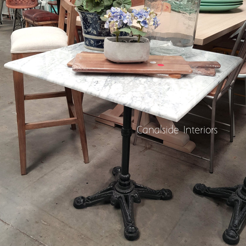 Cafe Table Top Carrara Marble Square CAFE FURNITURE, CAFE FURNITURE Table Tops & Tables
